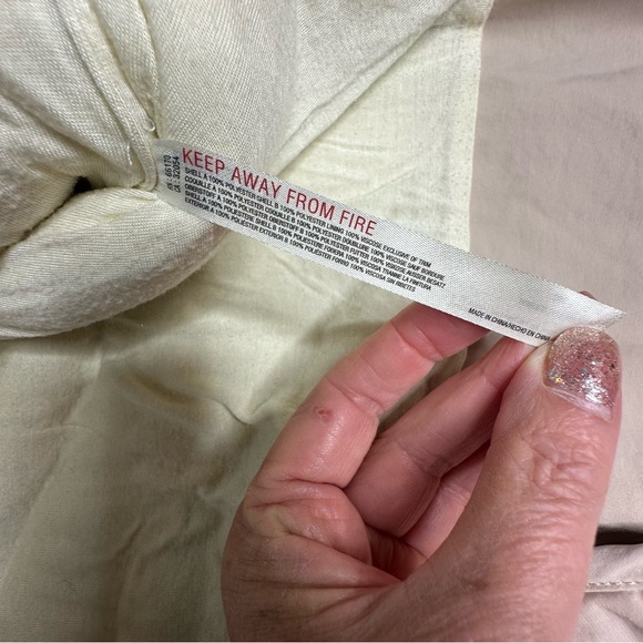 FINAL Last DAY Anthropologie Daily Practice Cream Long Sleeve Sherpa Jacket s - Picture 14 of 14